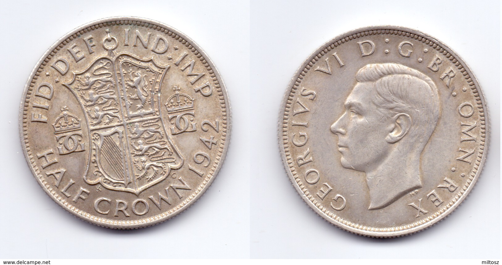 Great Britain 1/2 Crown 1942 - K. 1/2 Crown