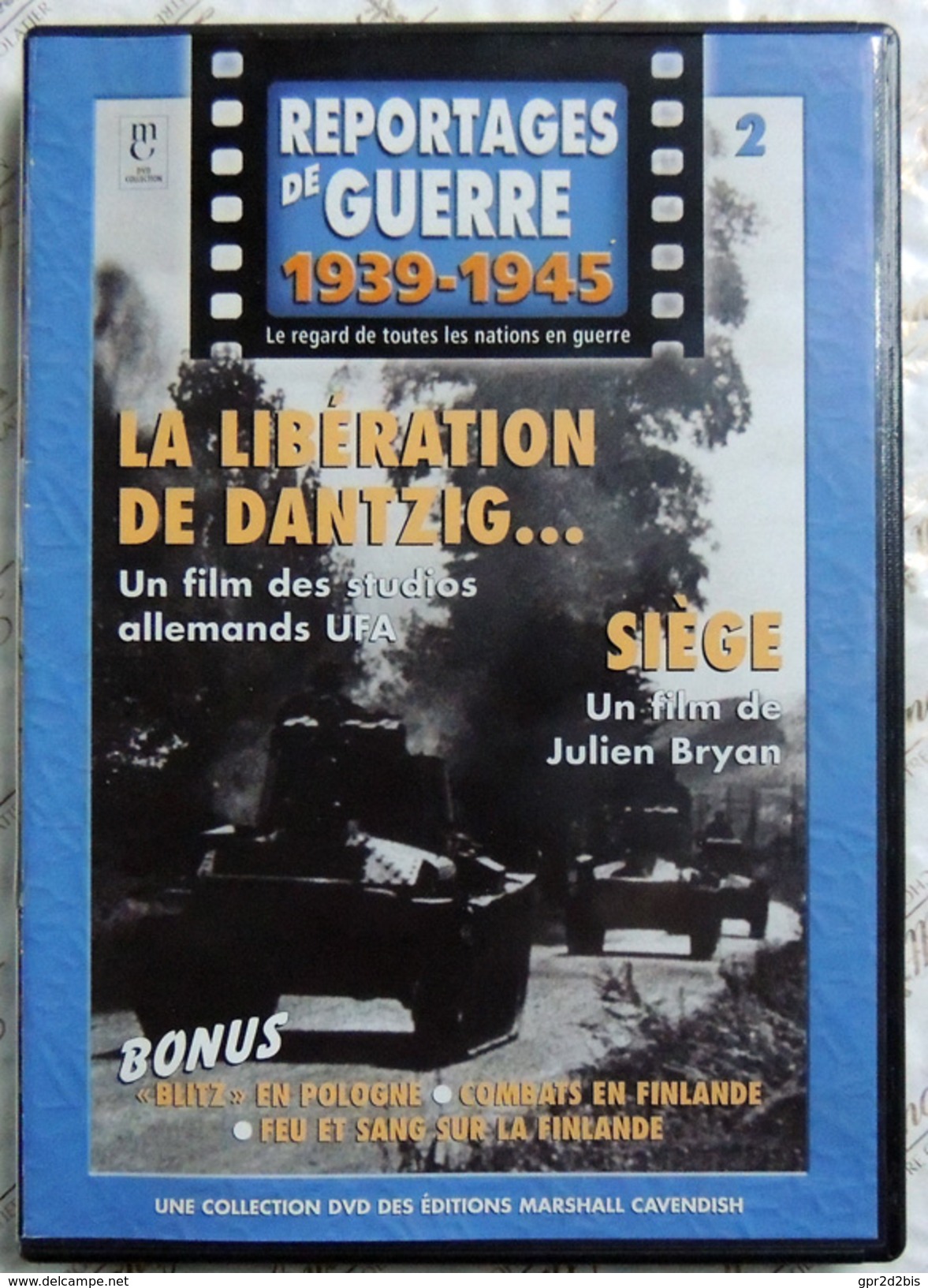 MILITARIA  DVD Collection Reportages De Guerre WW2 - #2 La Libération De Dantzig & Siège VF - Altri & Non Classificati