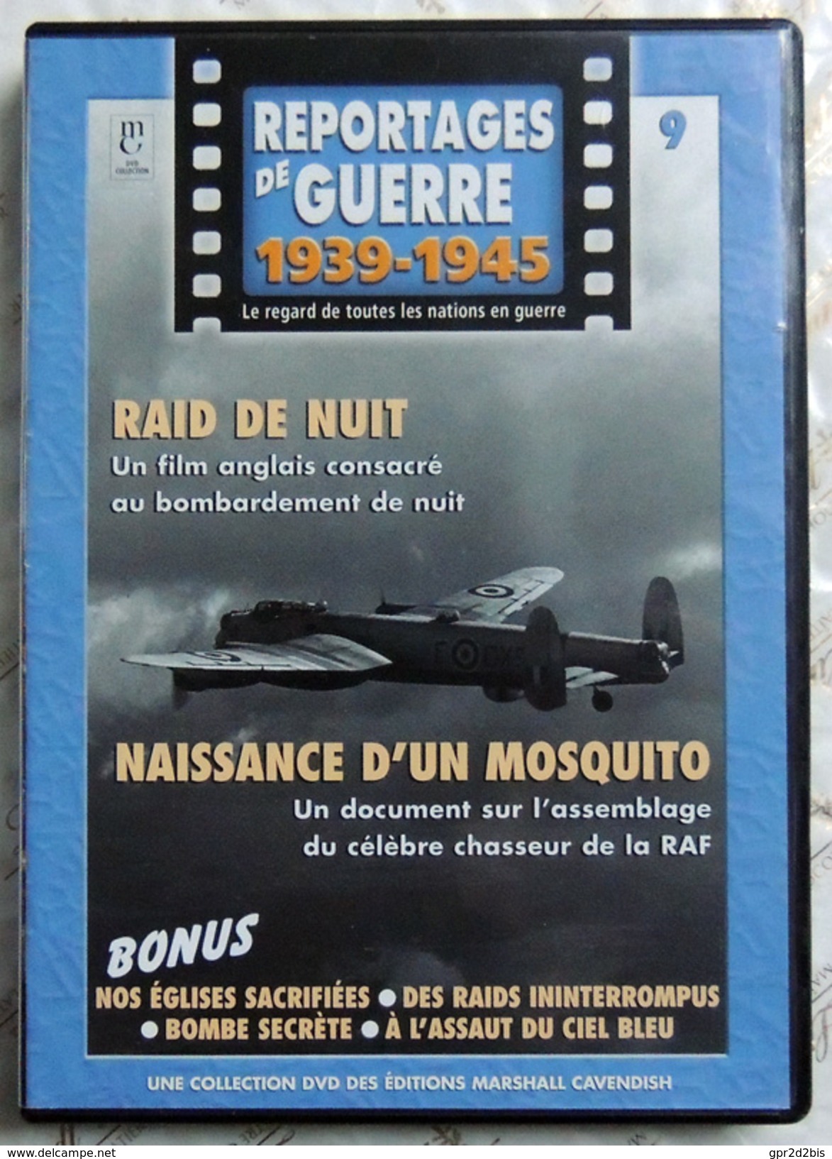 MILITARIA  DVD Collection Reportages De Guerre WW2 - #9 Raid De Nuit & Naissance D'un Mosquito VF - Autres & Non Classés