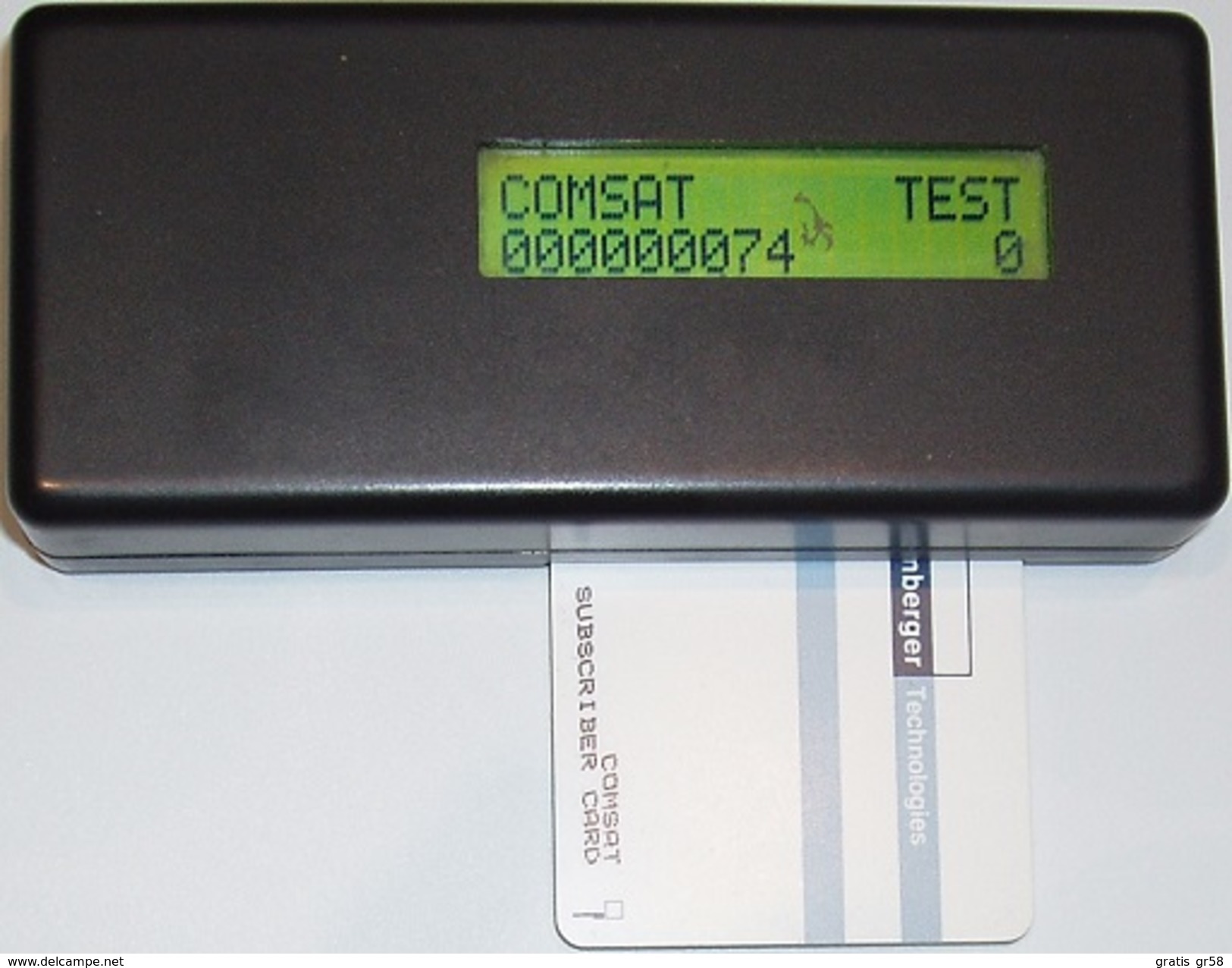 United States - Comsat Subscriber SC6 Test Card - [2] Chip Cards