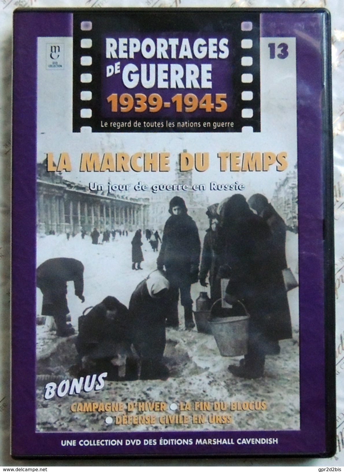 MILITARIA  DVD Collection Reportages De Guerre WW2 - #13 La Marche Du Temps VF - Altri & Non Classificati