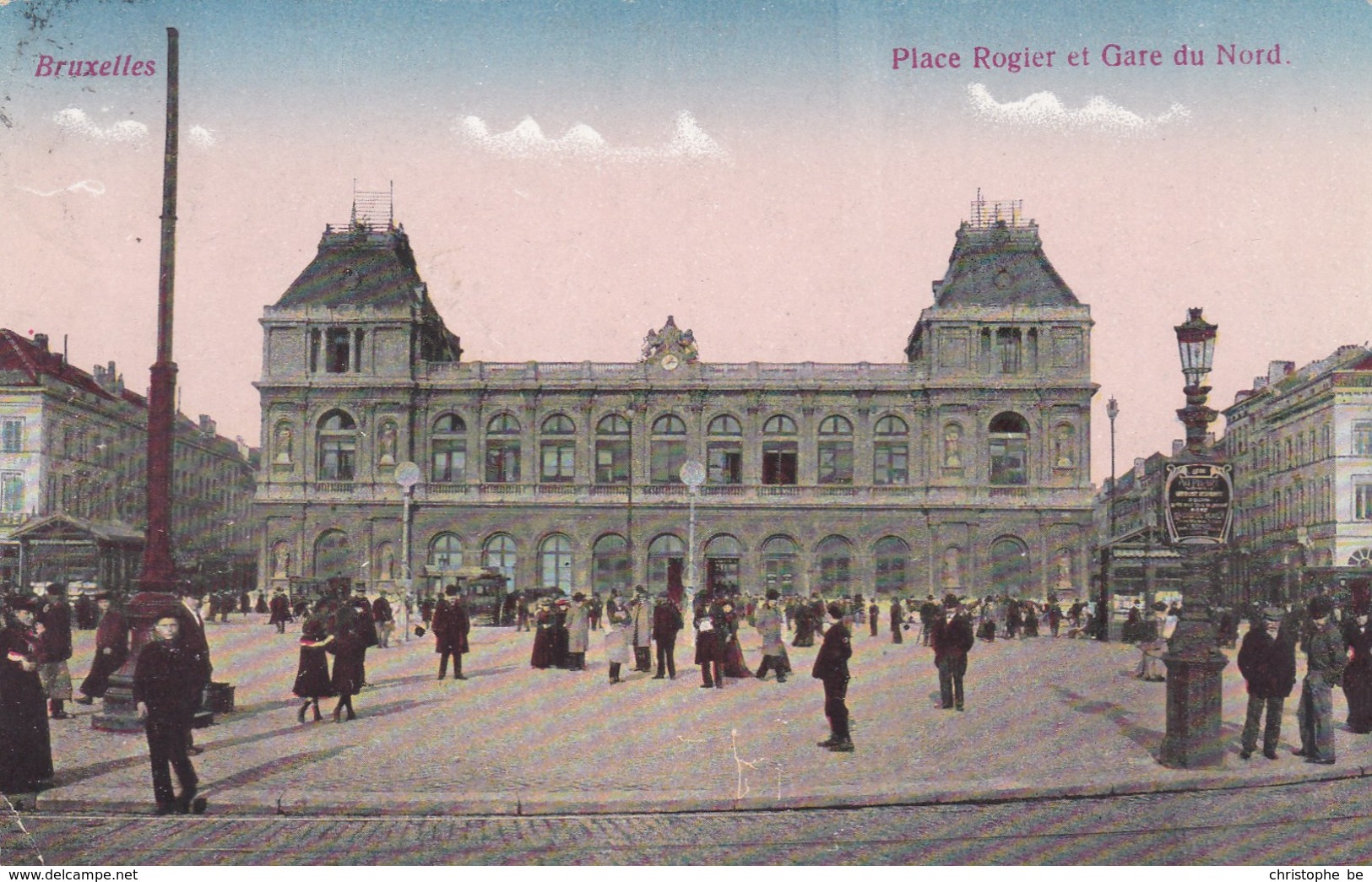 Brussel, Bruxelles, Place Rogier Et Gare Du Nord (pk42064) - Schienenverkehr - Bahnhöfe