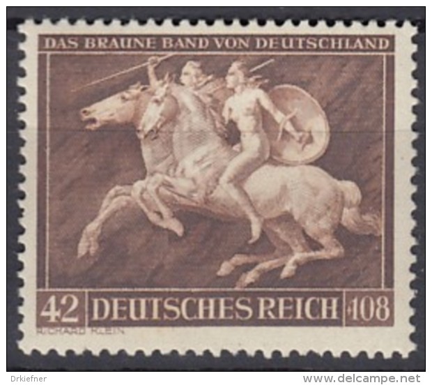 DR 780, Postfrisch **, Das Braune Band 1941 - Ungebraucht