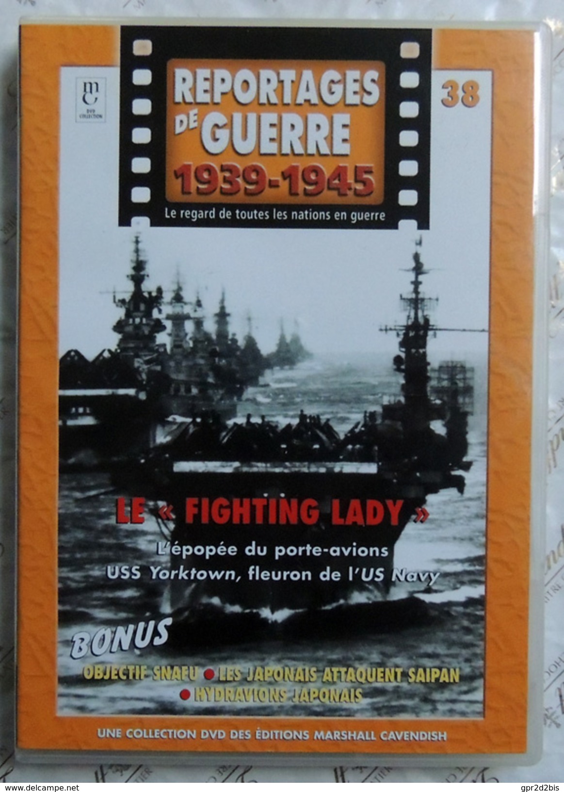 MILITARIA  DVD Collection Reportages De Guerre WW2 - #38 Le " Fighting Lady " VF - Altri & Non Classificati