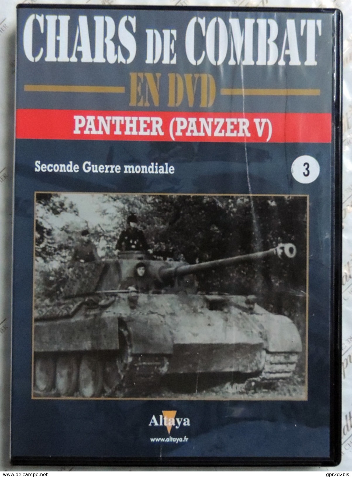 TANK MILITARIA  DVD Collection Chars De Combats  WW2 - #3 Panther Panzer V - édition Française Altaya - Altri & Non Classificati