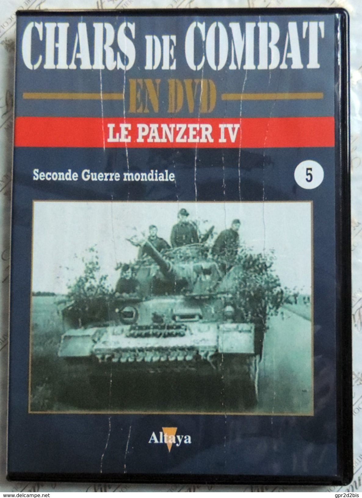 TANK MILITARIA  DVD Collection Chars De Combats  WW2 - #5 Panzer IV - édition Française Altaya - Altri & Non Classificati