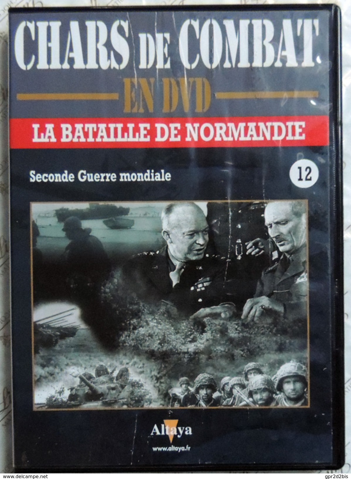 TANK MILITARIA  DVD Collection Chars De Combats  WW2 - #12 Bataille De Normandie - édition Française Altaya - Altri & Non Classificati