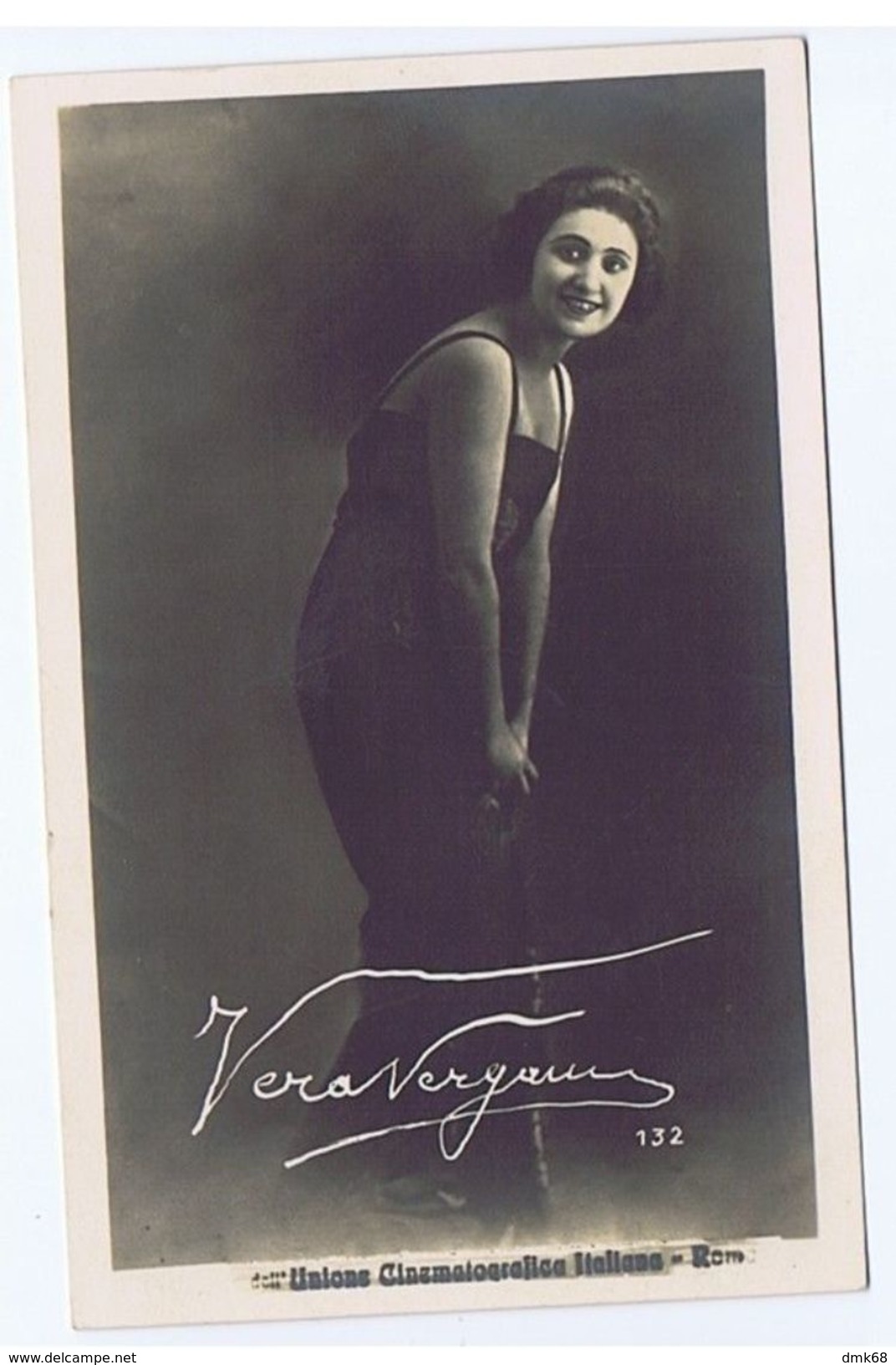 VERA VERGANI ( MILAN ) ACTRESS - RPPC 1920s ( 199 ) - Entertainers