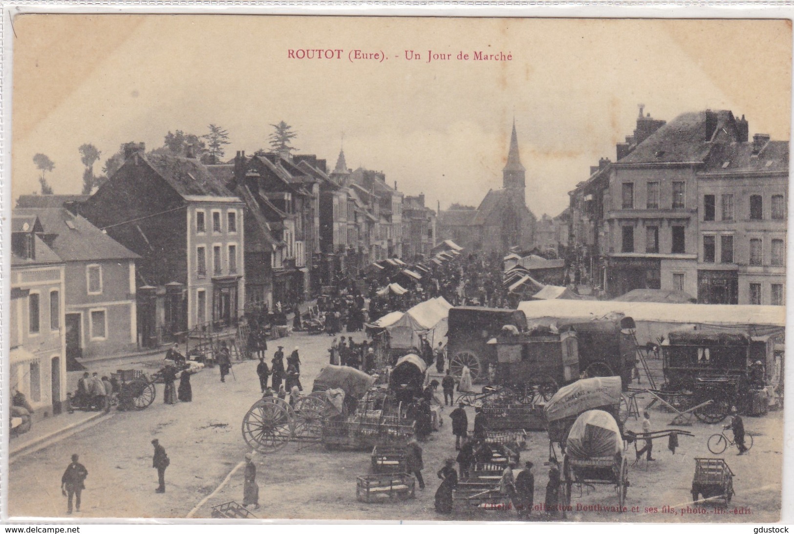 Eure - Routot - Un Jour De Marché - Routot