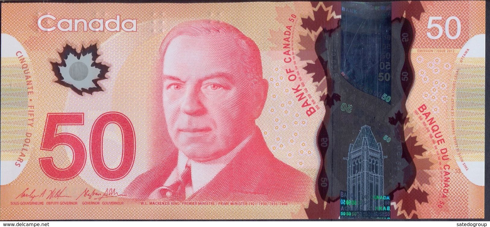 Canada 50 Dollars 2012 UNC P- 109b < Ship > - Canada