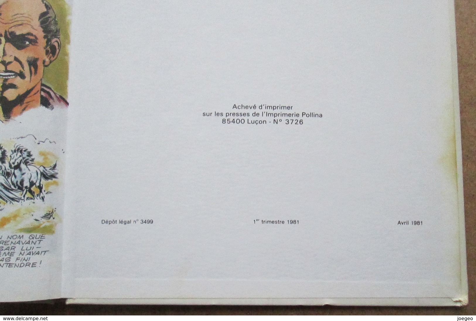E.O. - L'épée De Vercingétorix - Taranis Fils De La Gaulle / Editions Vaillant - 1981 - Edizioni Originali (francese)