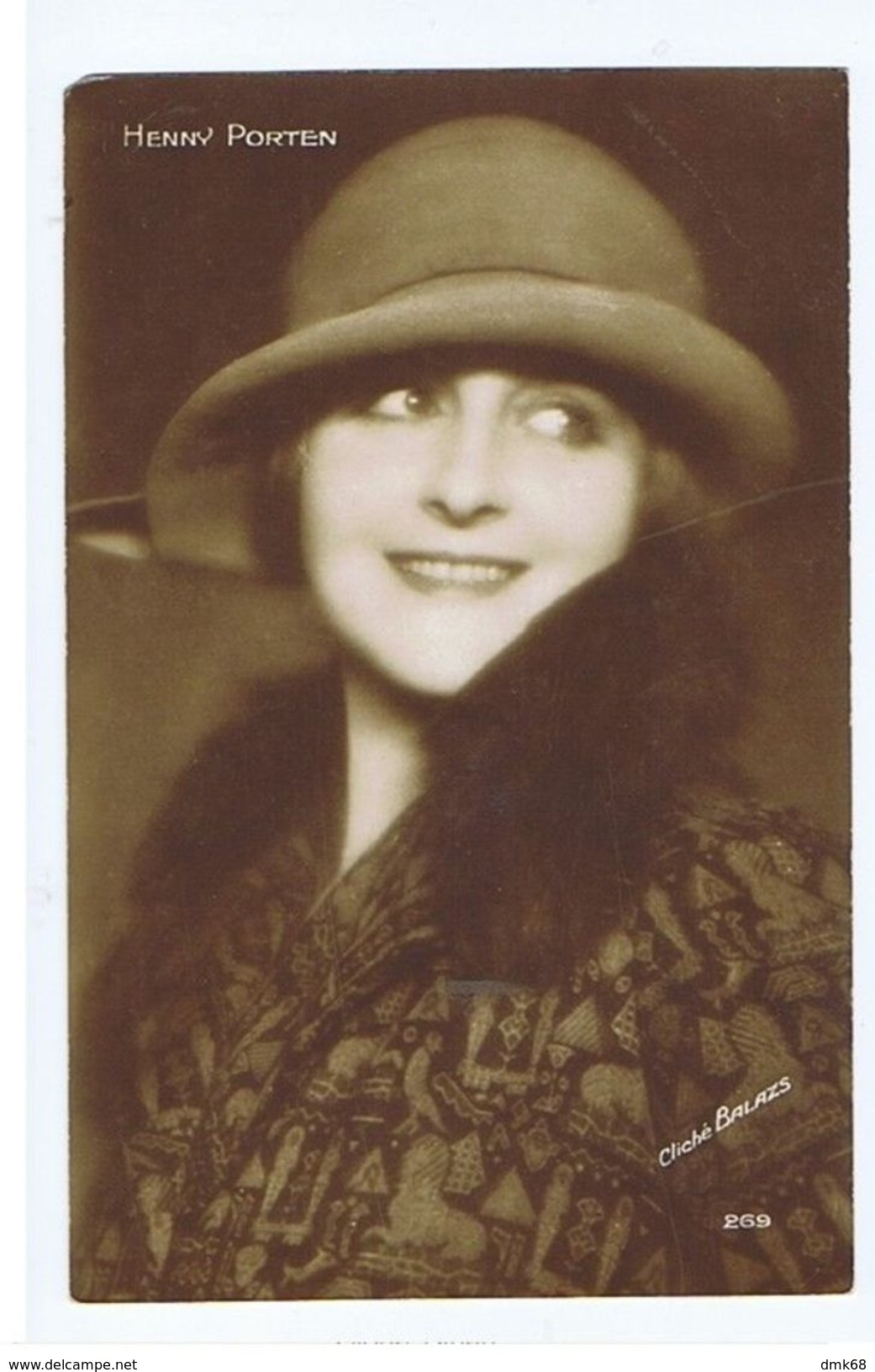 HENNY PORTEN ( MAGDEBURG ) ACTRESS - RPPC 1920s ( 265 ) - Entertainers