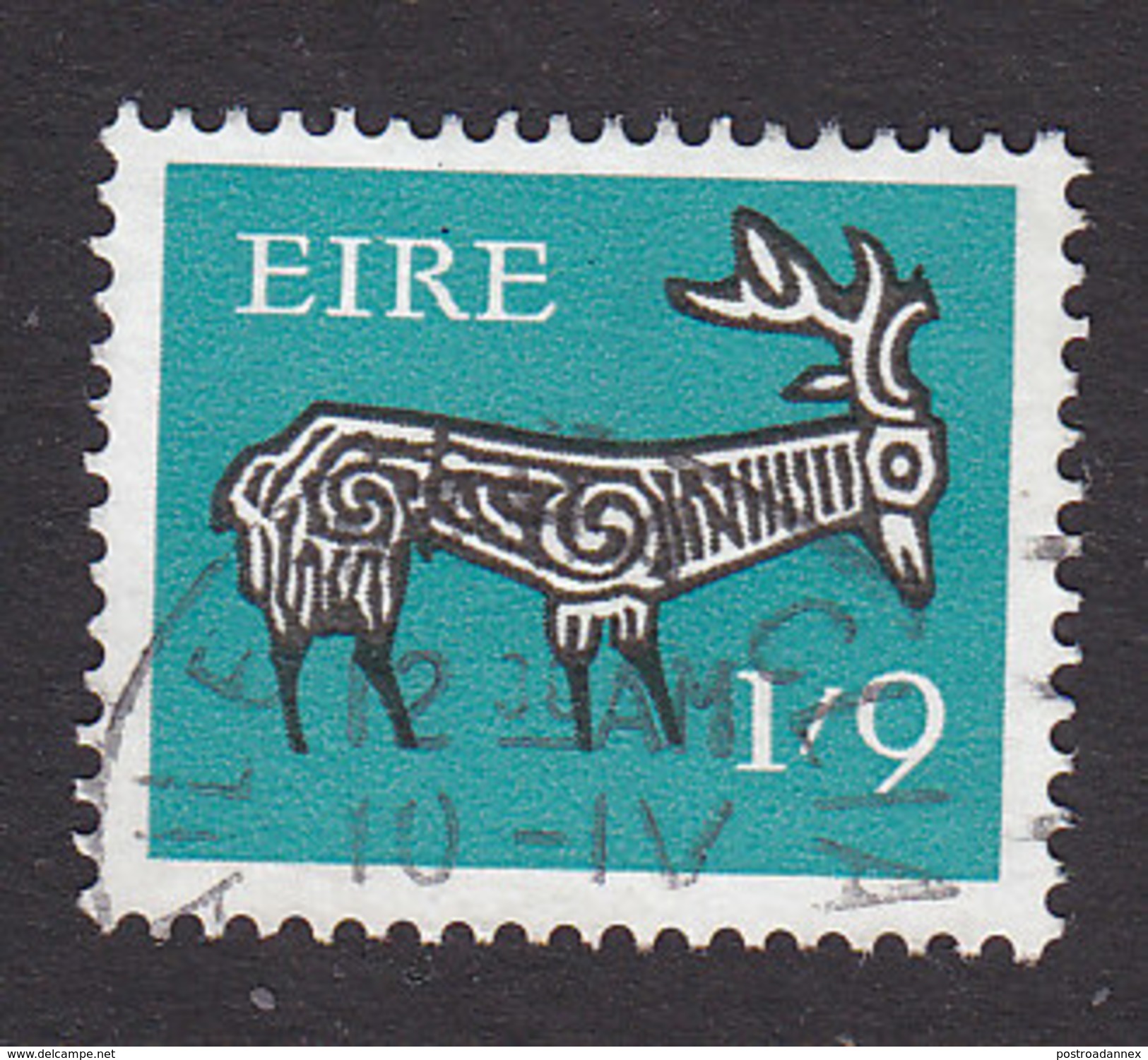 Ireland, Scott #262, Used, Images From Ancient Manuscripts, Issued 1968 - Used Stamps