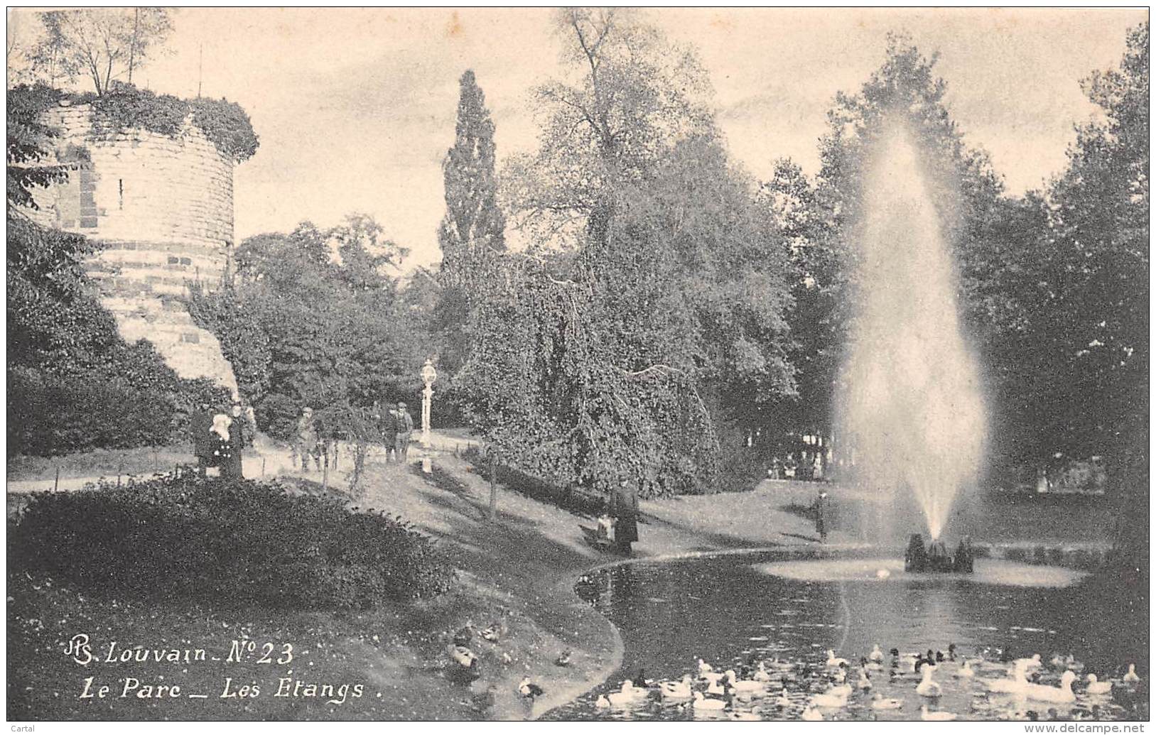 LOUVAIN - Le Parc - Les Etangs. - Leuven