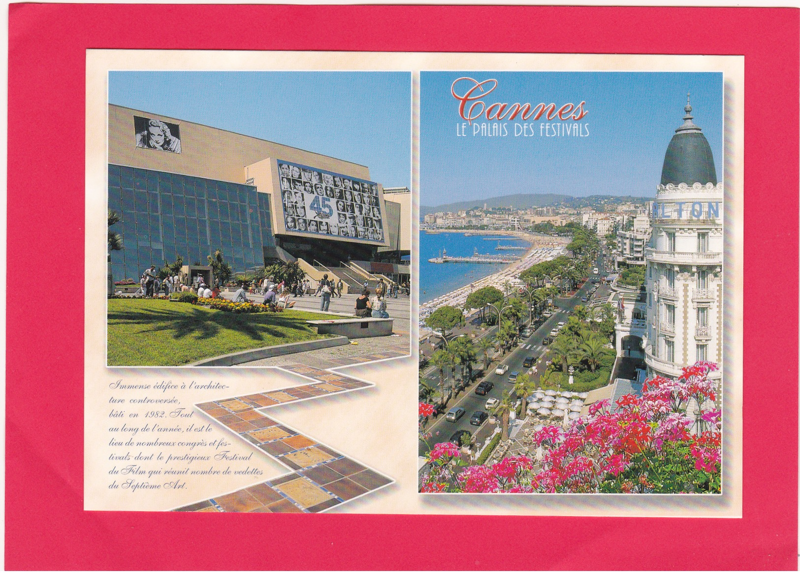 Modern Multi View Post Card Of Cannes, Provence-Alpes-Cote D'Azur, France,B34. - Cannes