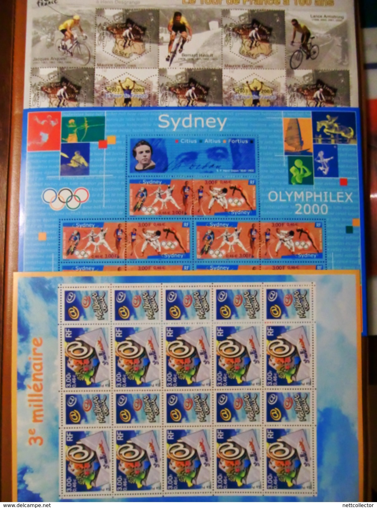 FRANCE FACIALE 200 EUROS COLLECTION 68 BLOCS DIFFERENTS NEUFS** SUP