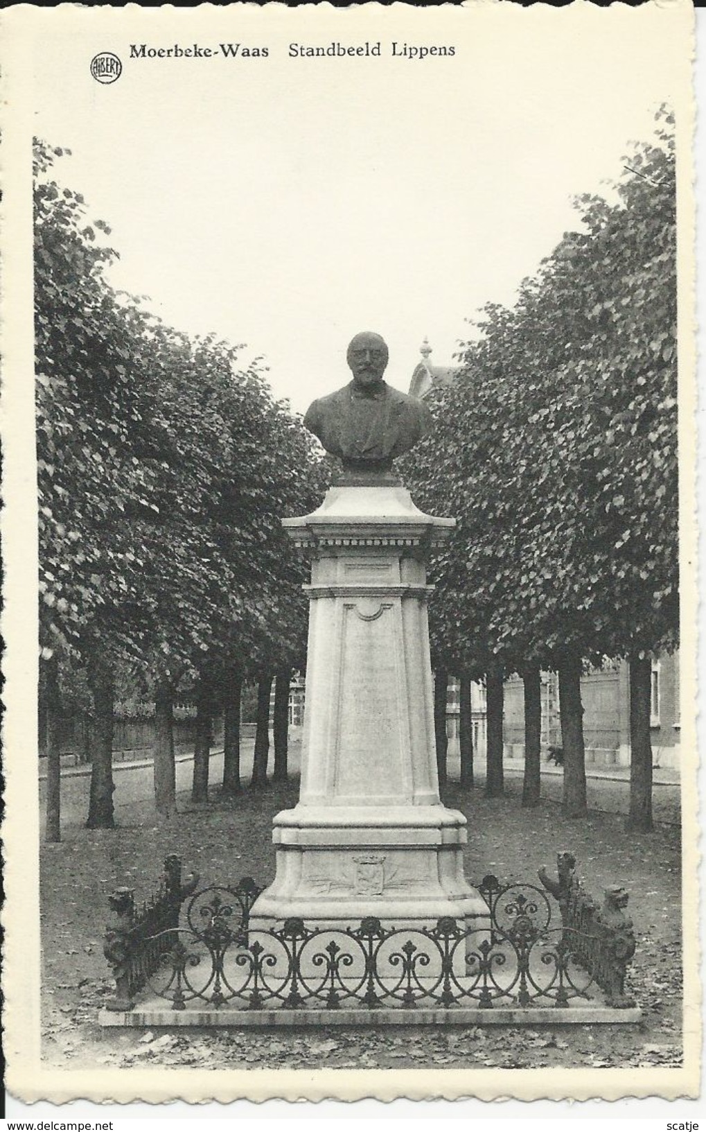 Moerbeke-Waas   Standbeeld  Lippens - Mörbeke-Waas