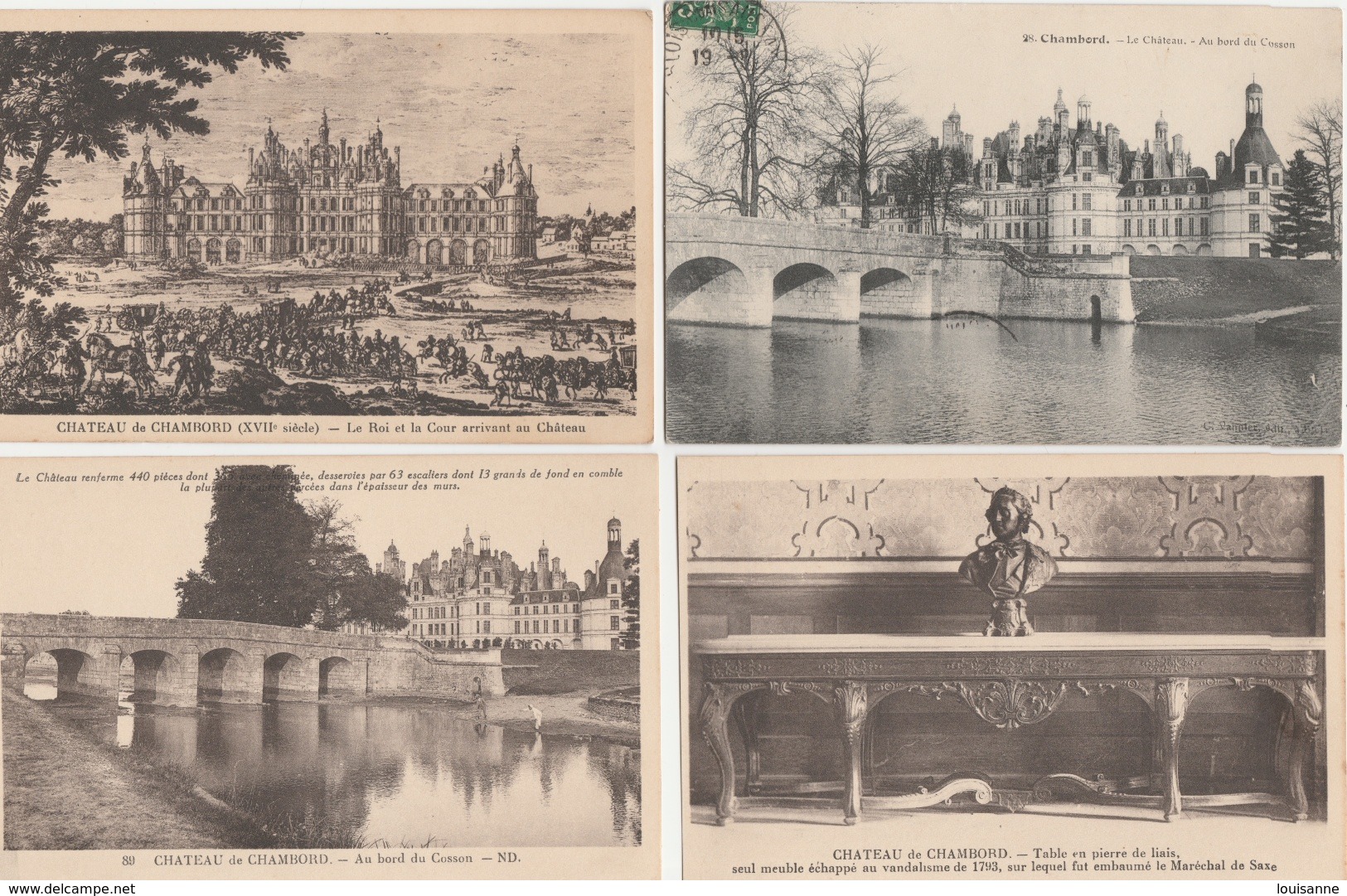 18 / 1 / 219  -  LOT  DE  20  CPA    DE  CHAMBORD  ( 41 )  Toutes Scanées - 5 - 99 Cartoline