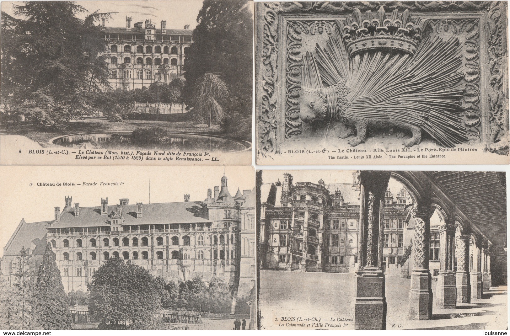 18 / 1 / 220 -  LOT  DE  20  CPA   BLOIS  ( 41 ) Toutes Scanées - 5 - 99 Postcards