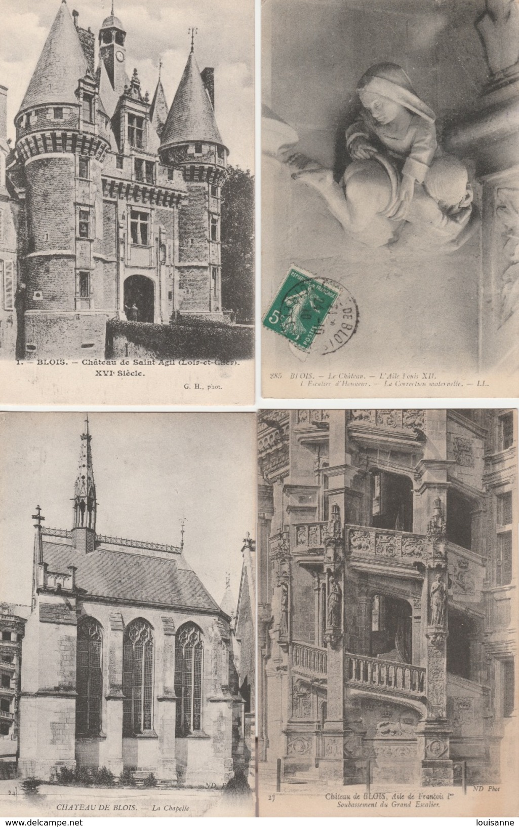 18 / 1 / 220 -  LOT  DE  20  CPA   BLOIS  ( 41 ) Toutes Scanées - 5 - 99 Postcards