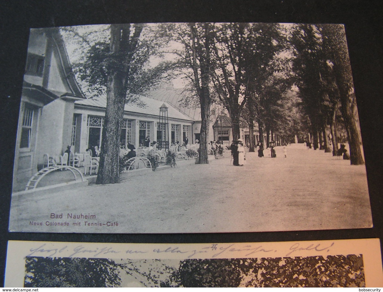 Bad Nauheim Mit Hotel 2 Alte Karten Bahnpost 1914 Und Feldpost - Bad Nauheim