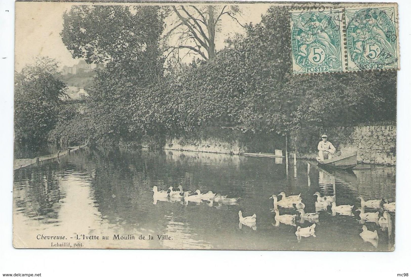 710118-78- CHEVREUSE L'Yvette Au Moulin De La Ville - Animée - Chevreuse