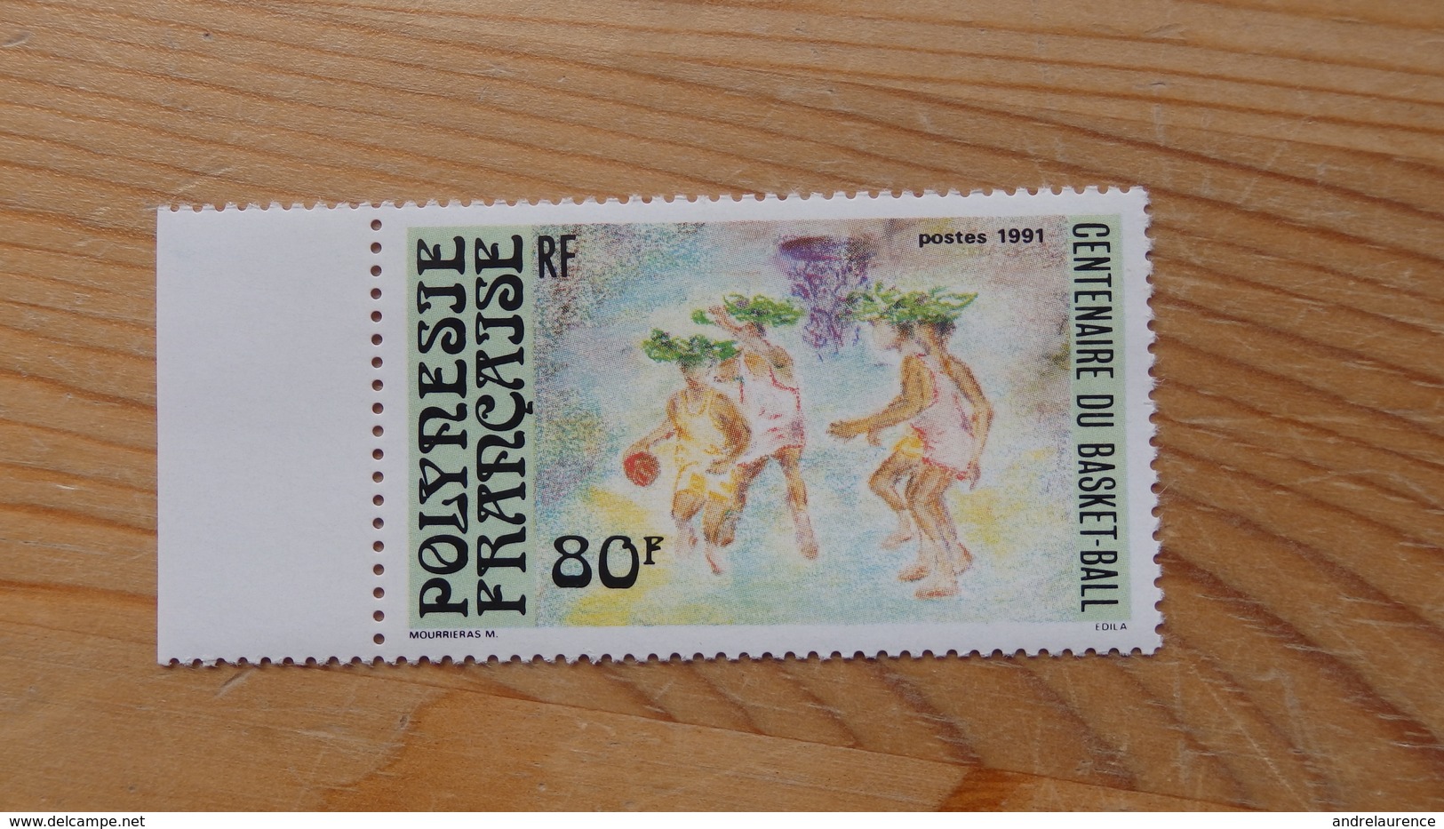 Centenaire Du Basket Ball - Unused Stamps