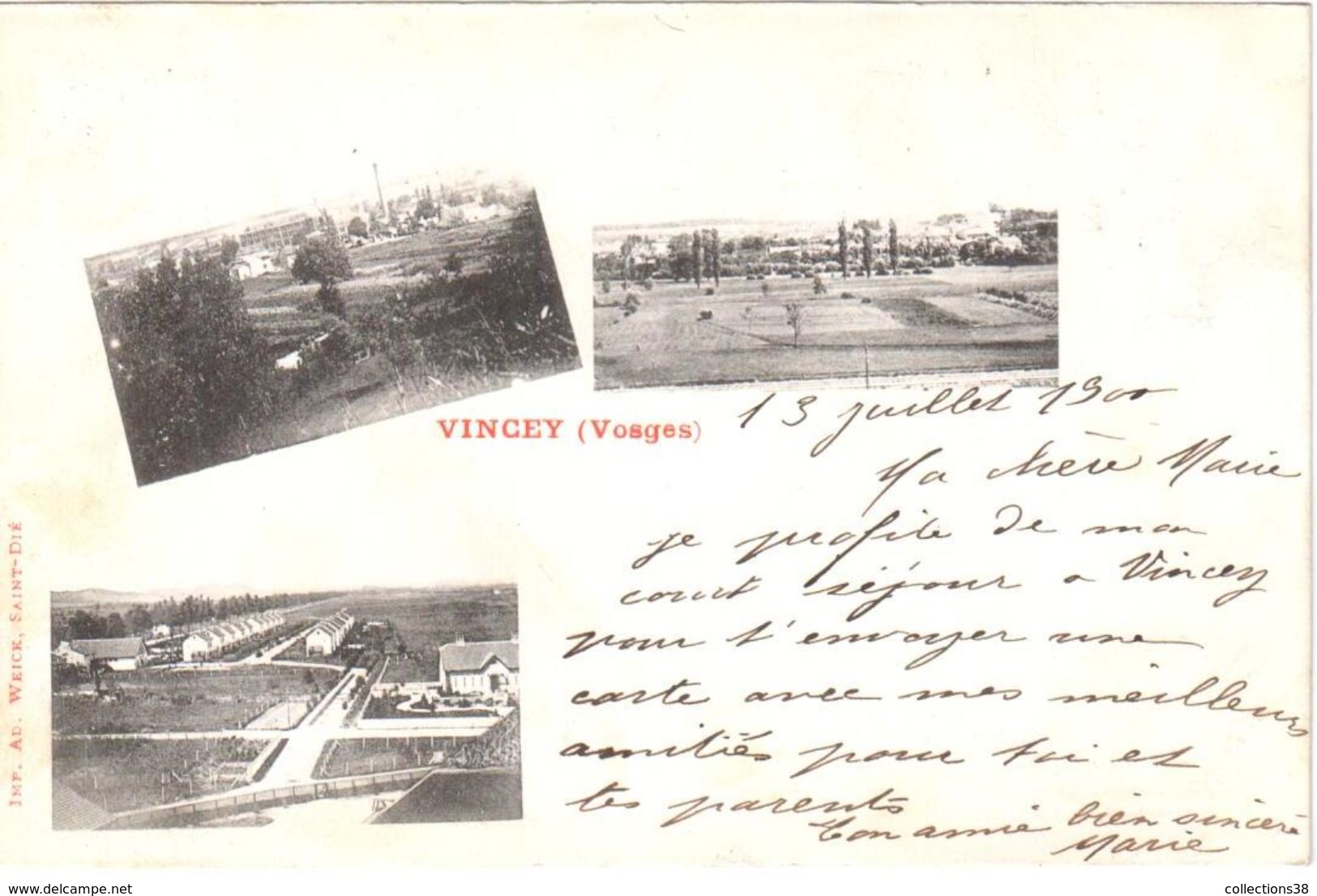 Vincey (Vosges) - Vincey