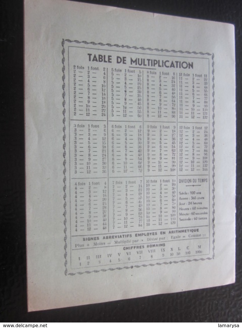 CAHIER D’ÉCOLE ÉCOLIER NEUF 32 PAGES -- VIERGE SUR LE THÈME DE LA BOXE VERSO TABLE DE MULTIPLICATION - Other & Unclassified