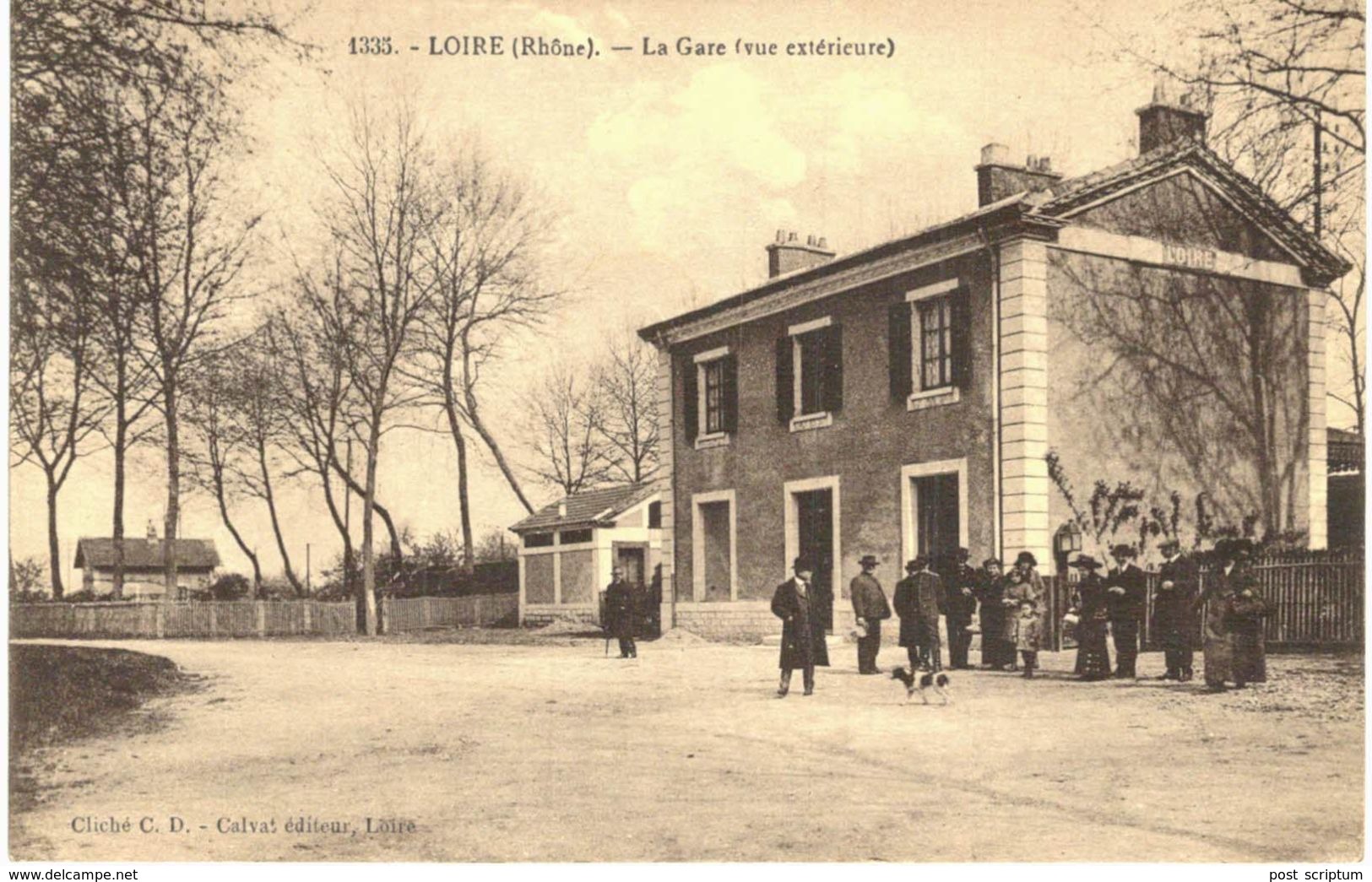 Loire Sur Rhone Gare Vue Extérieure - Loire Sur Rhone