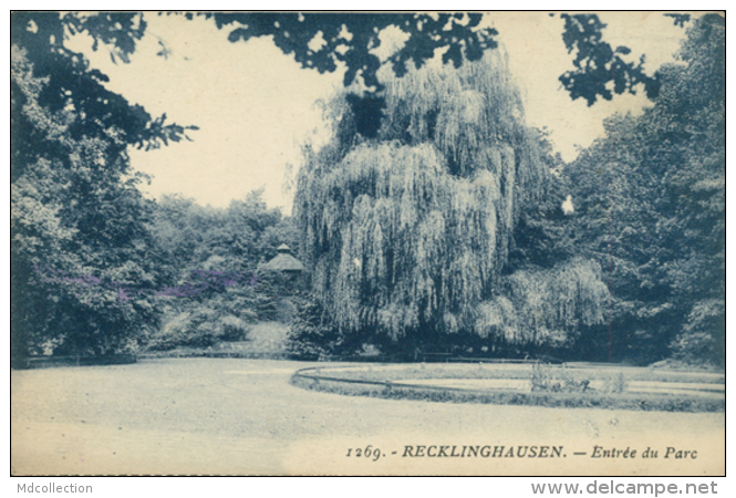 DE / RECKLINGHAUSEN / Entrée Du Parc / - Recklinghausen