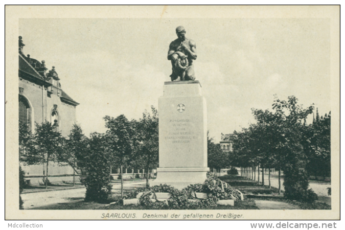 DE / SAARLOUIS /Denkmal Der Gefallenen Breissiger / - Kreis Saarlouis