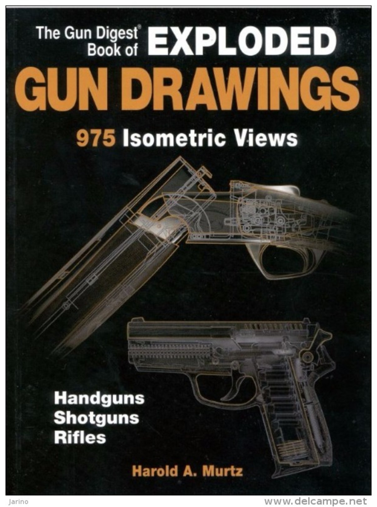 Exploded Gun Drawings,1034 Pages Sur DVD,975 Isometric Views Handguns Shotguns Rifles Manufacturer's Directory + More - Verenigde Staten