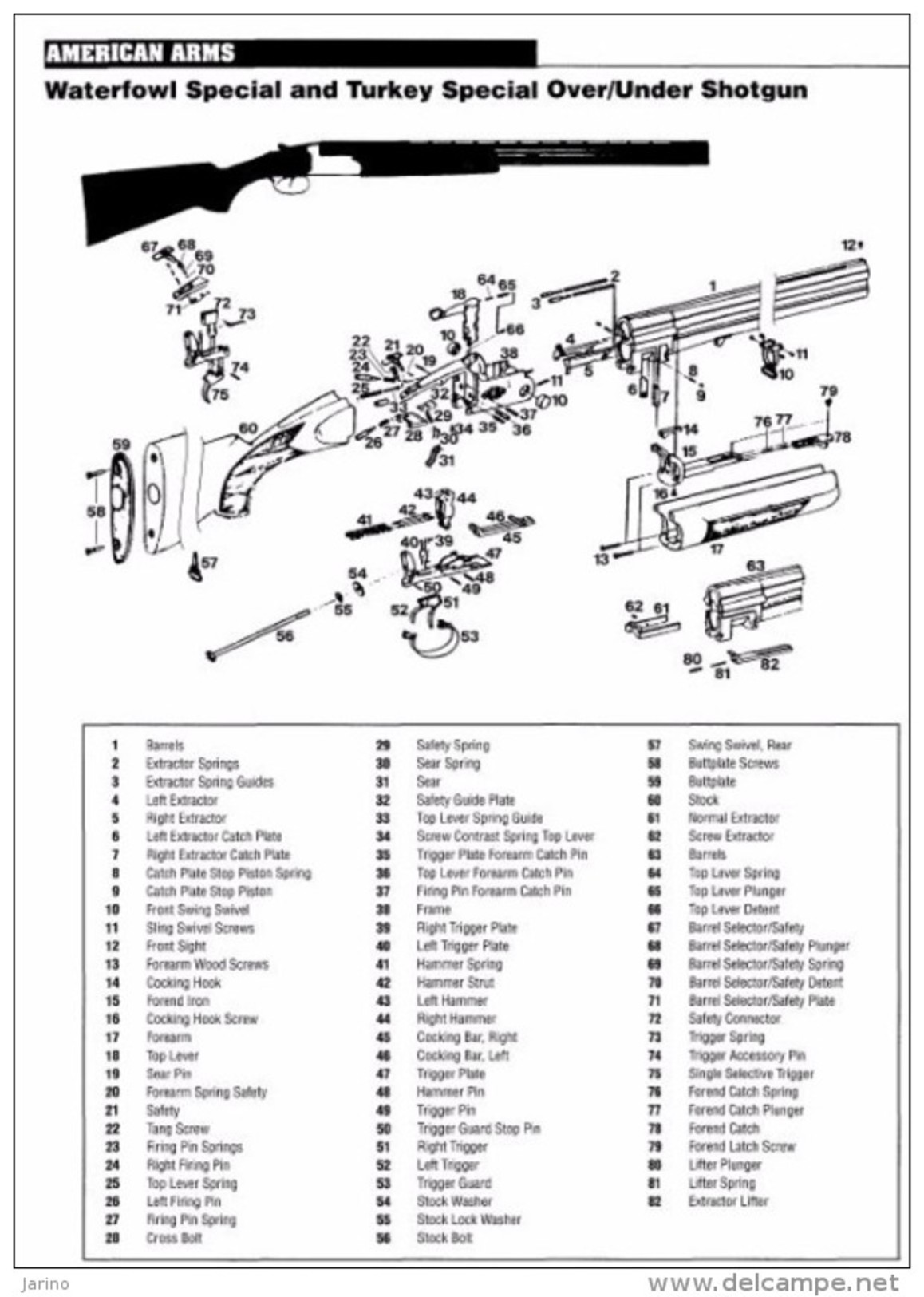 Exploded Gun Drawings,1034 pages sur DVD,975 Isometric Views Handguns Shotguns Rifles Manufacturer's Directory + more