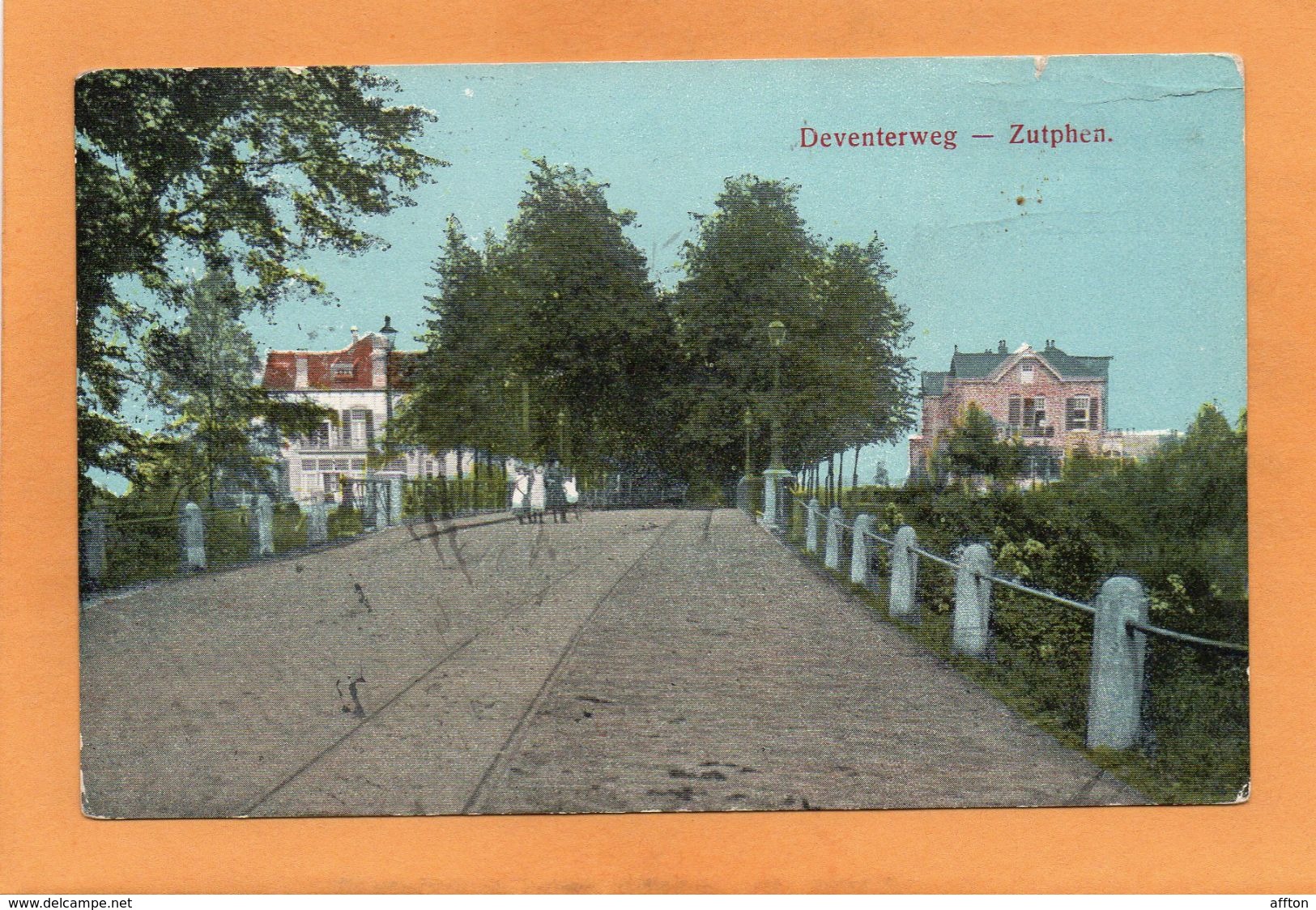 Zutphen Netherlands 1913 Postcard - Zutphen