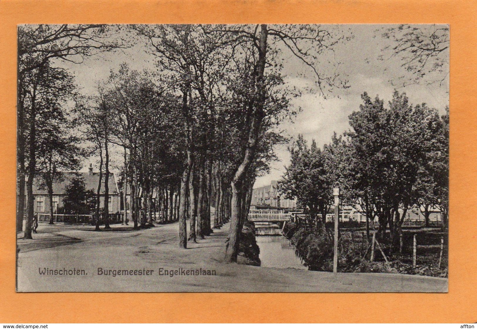 Winschoten Netherlands 1930 Postcard - Winschoten