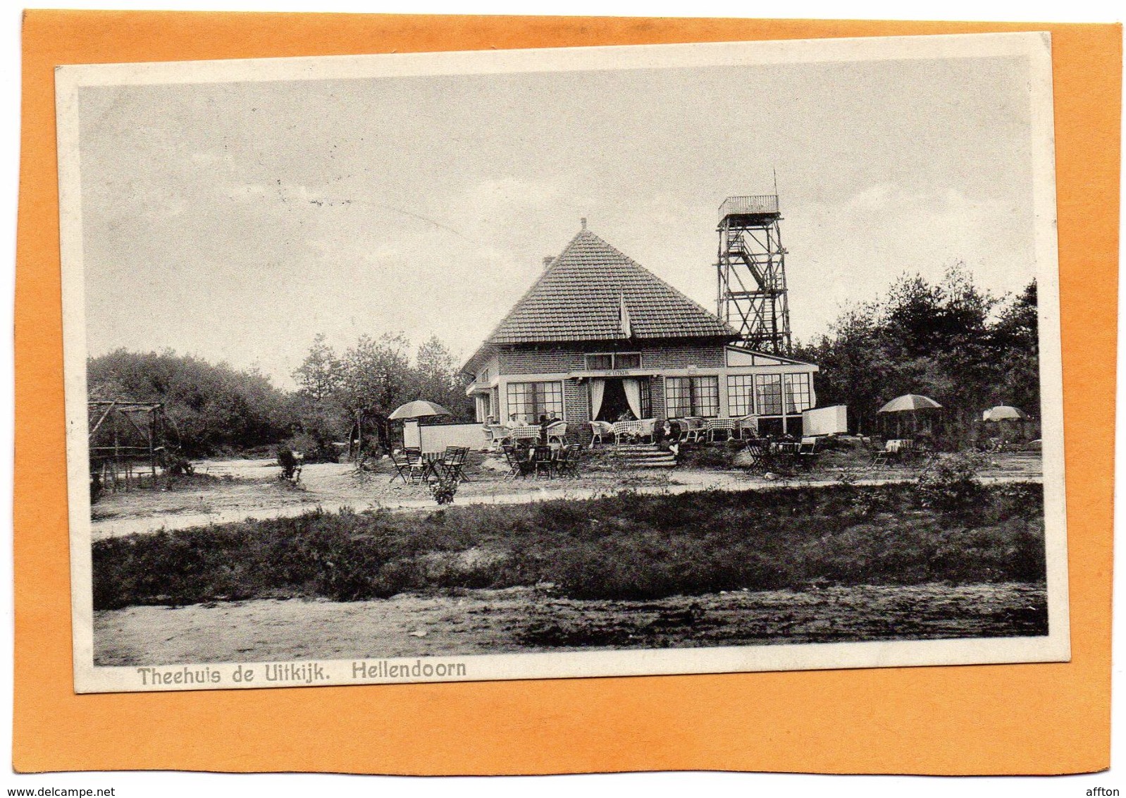 Hellendoorn Netherlands 1930 Postcard - Hellendoorn