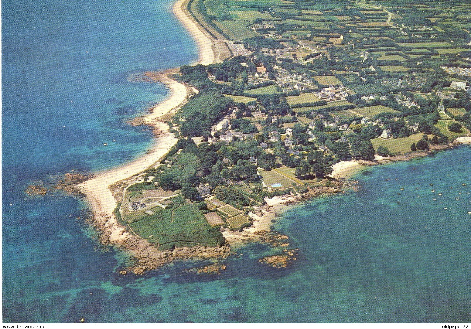 BEG MEIL EN FOUESNANT - VUE AERIENNE - LA POINTE & LES PLAGES - Beg Meil