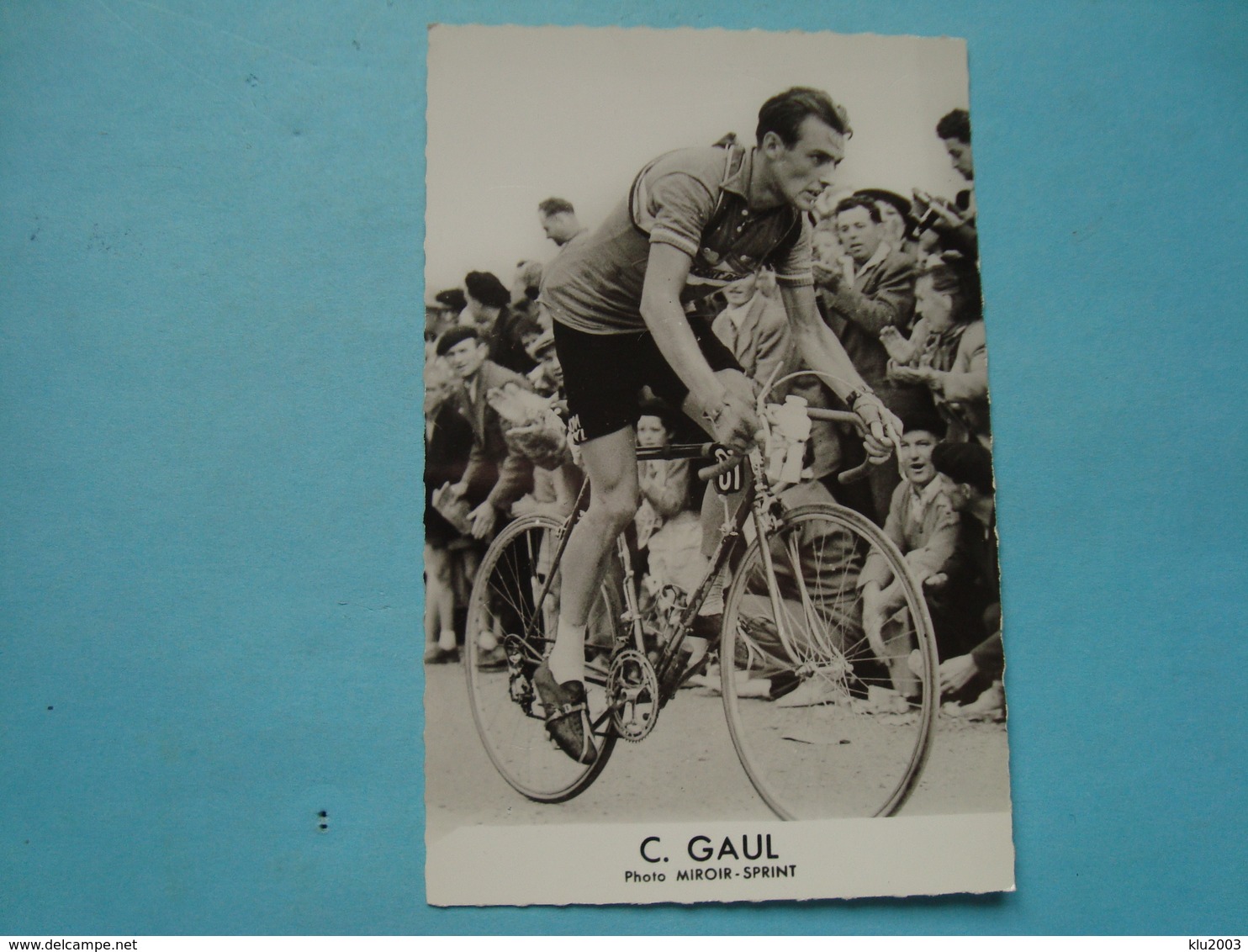 Cyclisme - Carte Photo - C. Gaul - Photo Miroir-Sprint - Cyclisme