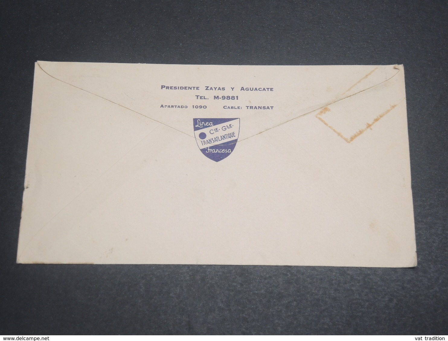 CUBA - Enveloppe Commerciale De La Havane Pour La France En 1939 - L 11973 - Briefe U. Dokumente