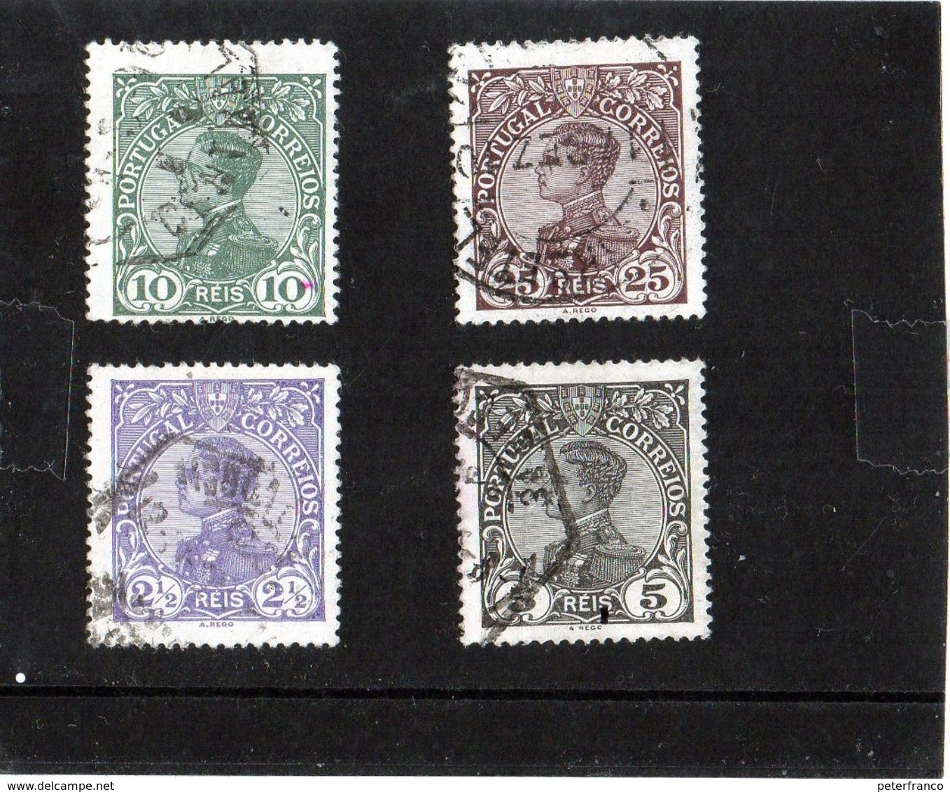 B - 1910 Portogallo - Re Manuel II - Used Stamps