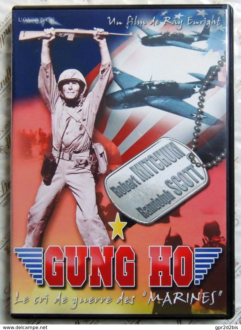 Film De Guerre DVD - GUNG HO (le Cri De Guerre Des Marines) USA 1943 (propagande US) En VO Sous-titrée Français - Autres & Non Classés