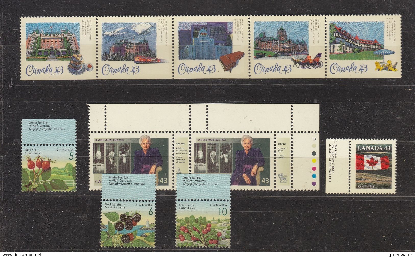 Canada 1990 .. 11v ** Mnh (37318) - Unused Stamps