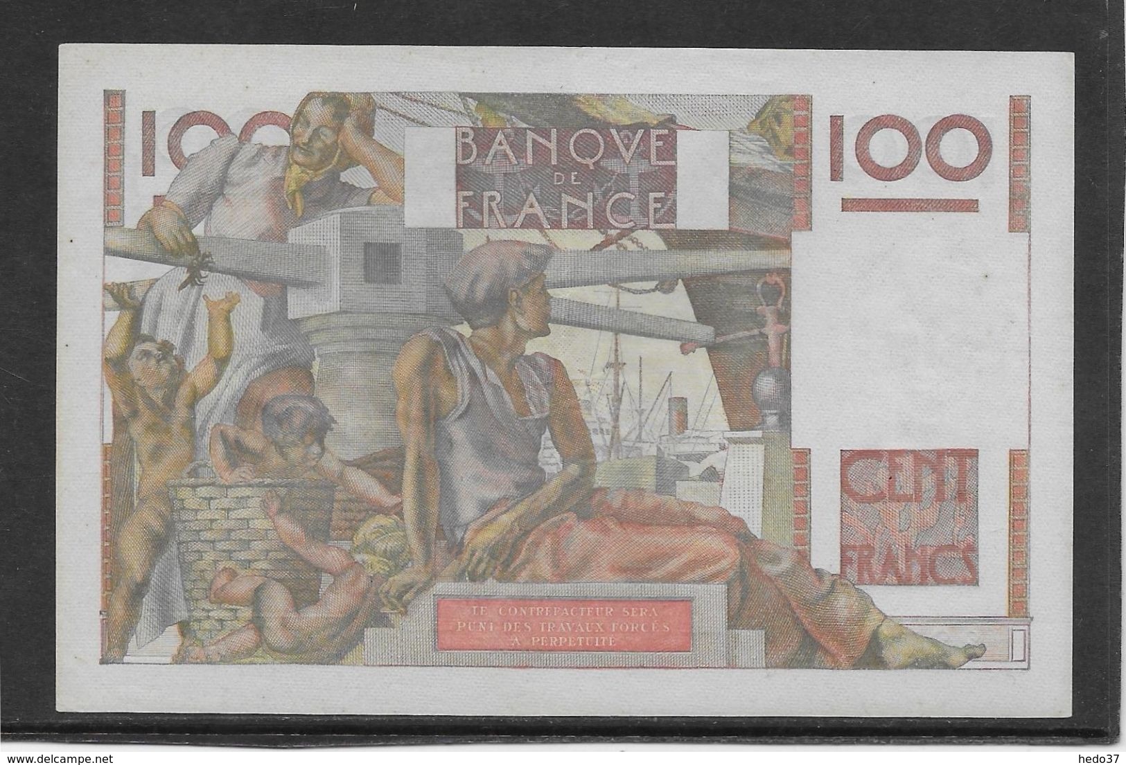 France 100 Francs Jeune Paysan - 16-11-1950 - Fayette N°28-28 - SUP/SPL - 100 F 1939-1942 ''Sully''