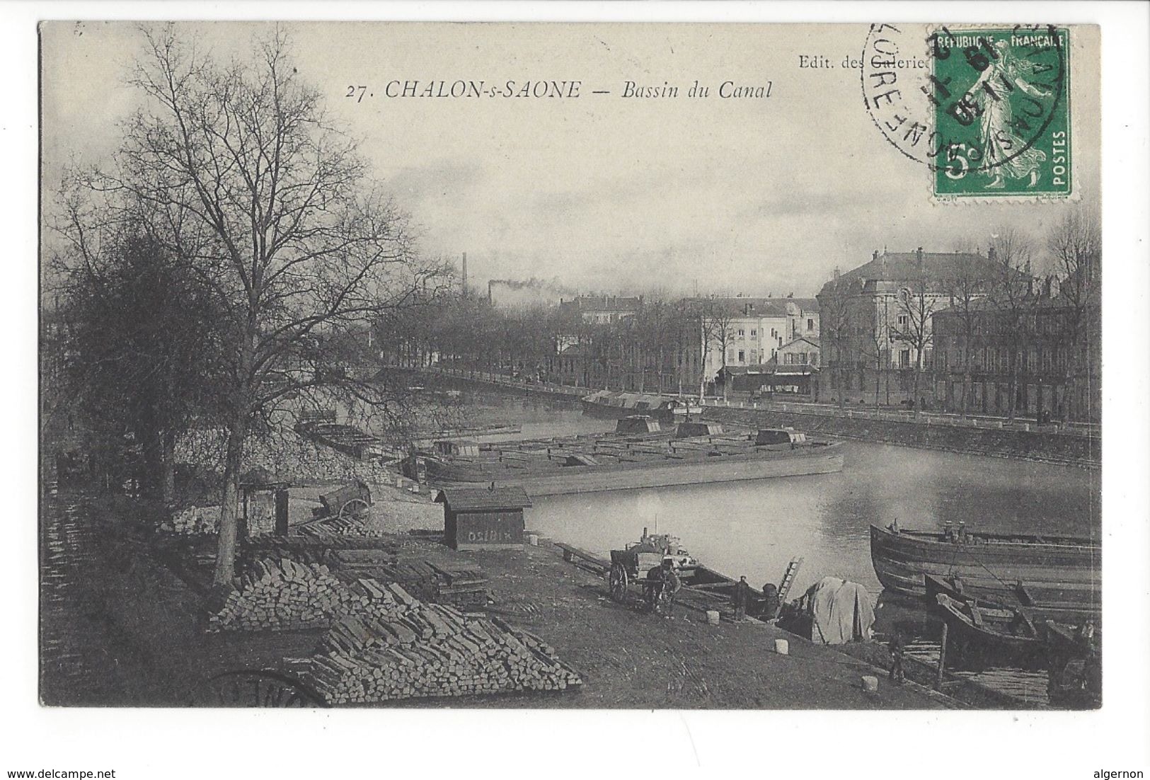 19110 - Chalon Sur Saone Bassin Du Canal - Chalon Sur Saone