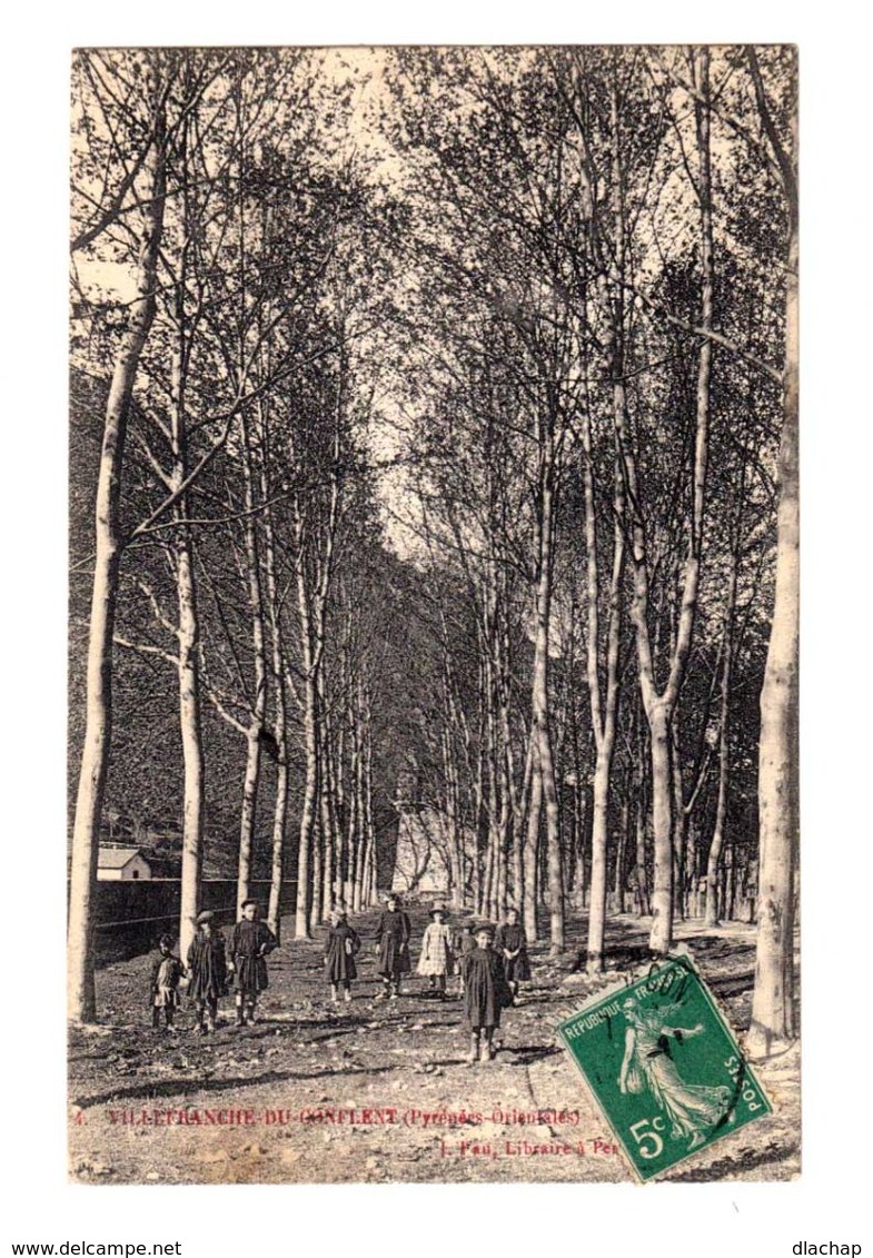 Villefranche Du Conflent. Pyrénées Orientales. Enfants Dans Parc. (2274) - Autres & Non Classés