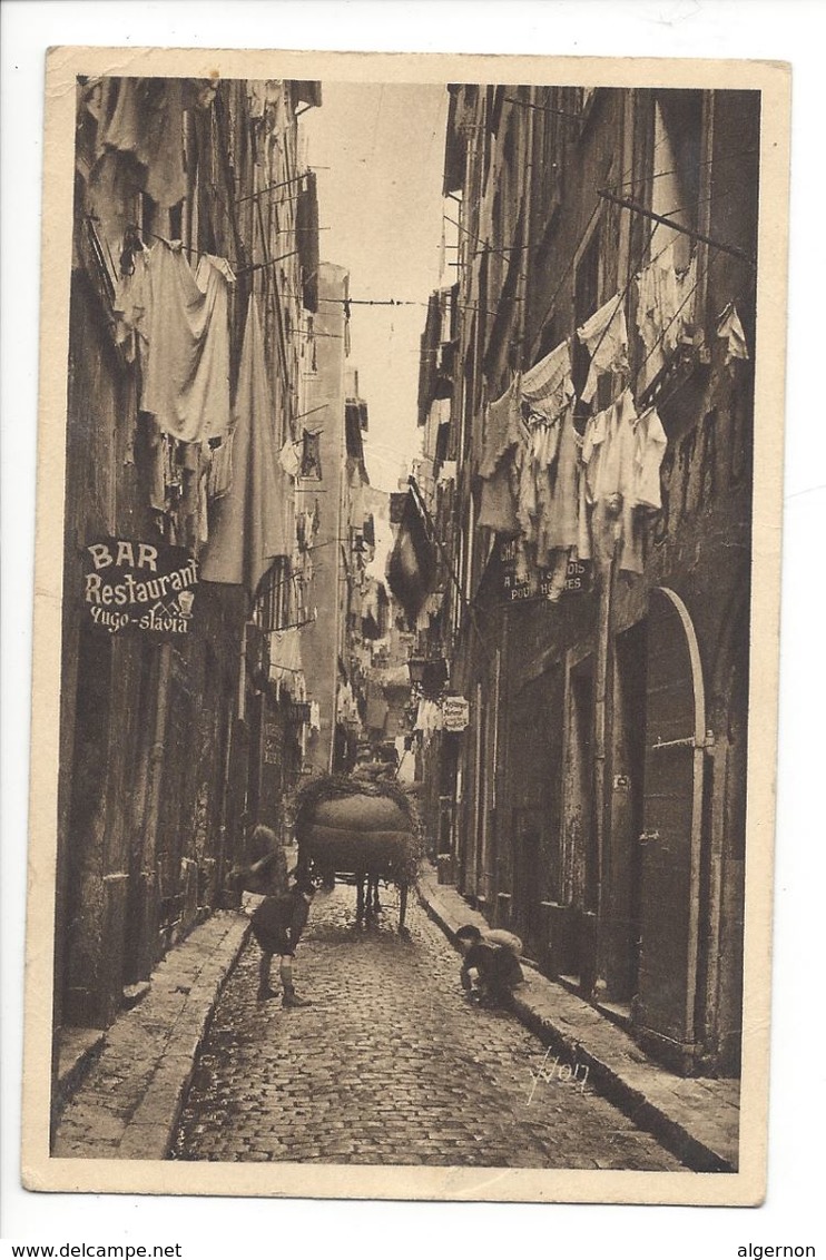 19113 - Marseille Une Rue Du Vieux Quartier Vieux Port Bar Restaurant Yugo Salvia - Vieux Port, Saint Victor, Le Panier