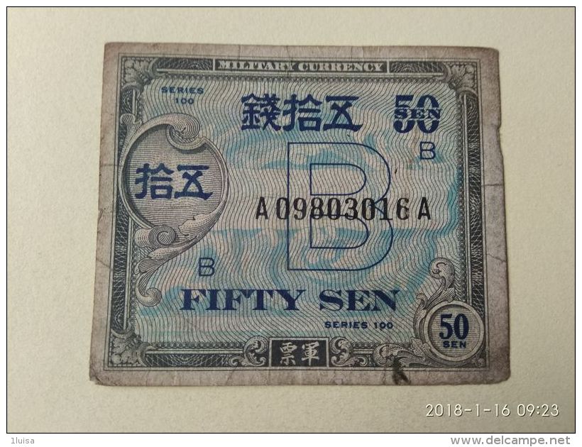 50 Sen 1946 - Giappone