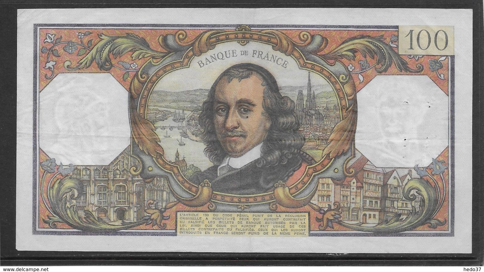 France 100 Francs Corneille - 15-5-1975 - Fayette N°65-49 - TTB - 100 F 1964-1979 ''Corneille''