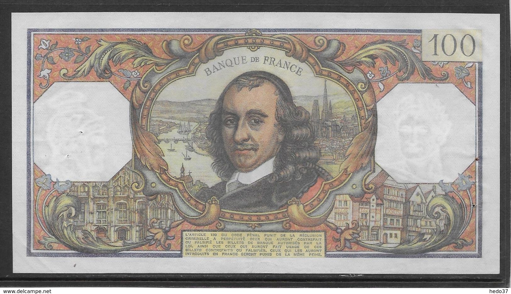 France 100 Francs Corneille - 4-2-1977 - Fayette N°65-56 - SPL - 100 F 1964-1979 ''Corneille''